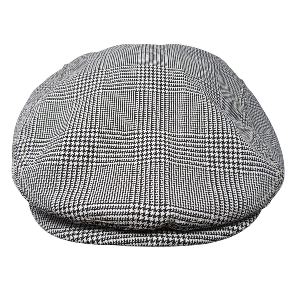 Union Newsboy Pressboy Cap Multicolor Large Plaid Outdoor Blank Vintage USA
